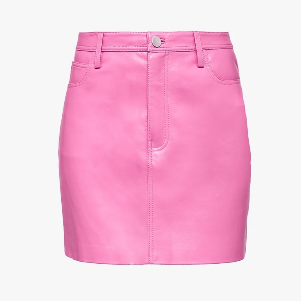 AS by DF Dixie Leather Skirt S